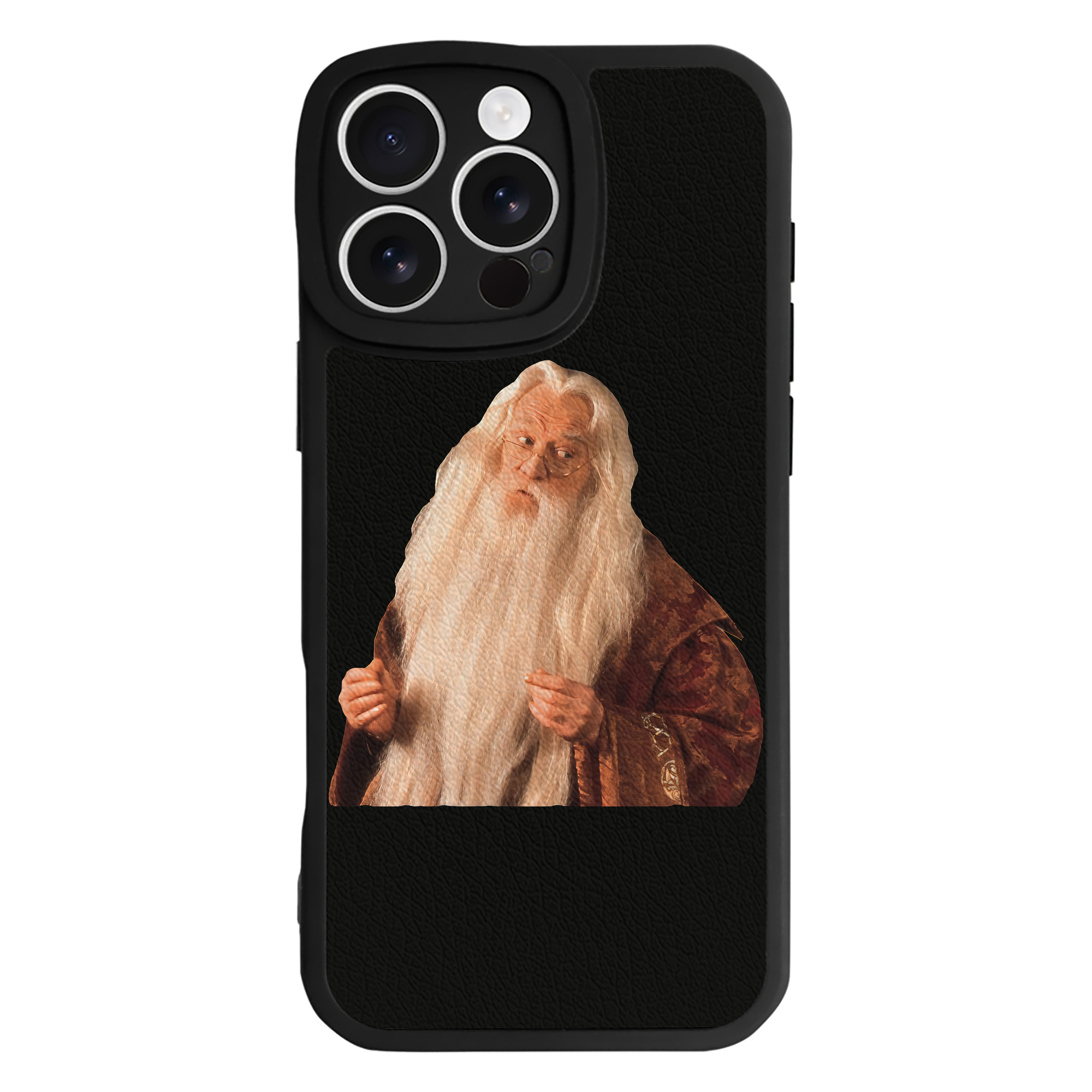 （画像用） Harry Potter ハリー・ポッターシリーズ 【iPhone 16シリーズ対応】シリコンスマホケース（レザー調） 材質：シリコン